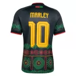 Günstige Jamaika Bob Marley 10 Herrentrikot Auswärts WM 2026 Kurzarm