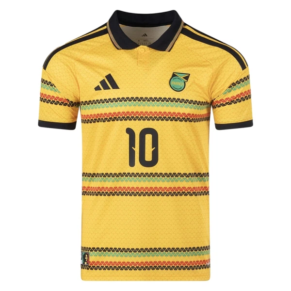 Günstige Jamaika Bob Marley 10 Herrentrikot Heim WM 2026 Kurzarm