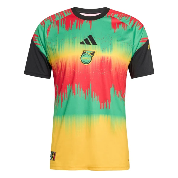 Günstige Jamaika Pre-Match Herrentrikot WM 2026 Kurzarm