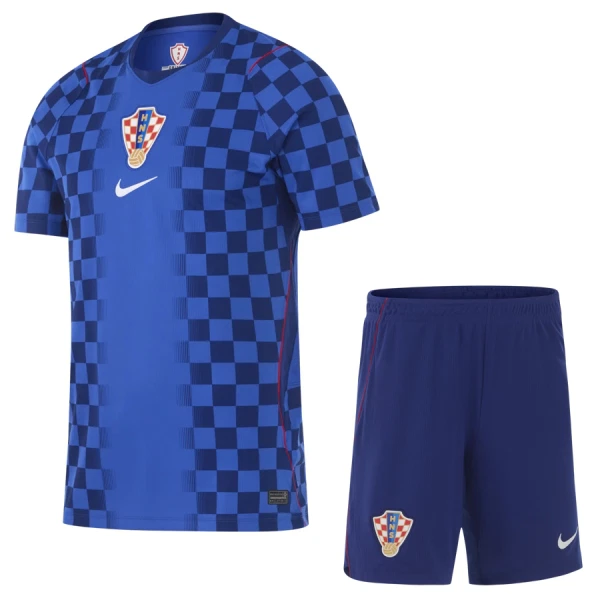 Günstige Kroatien Kindertrikot Auswärts WM 2026 Kurzarm