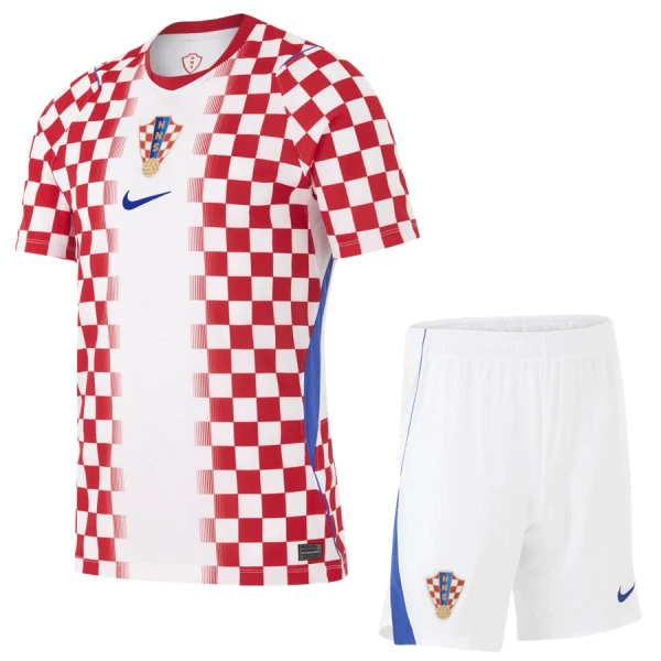 Günstige Kroatien Kindertrikot Heim WM 2026 Kurzarm
