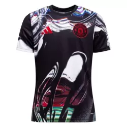 Günstige Manchester United Pre-Match Herrentrikot 2025/26 Kurzarm