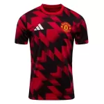 Günstige Manchester United Pre-Match Herrentrikot 2025/26 Kurzarm Rote
