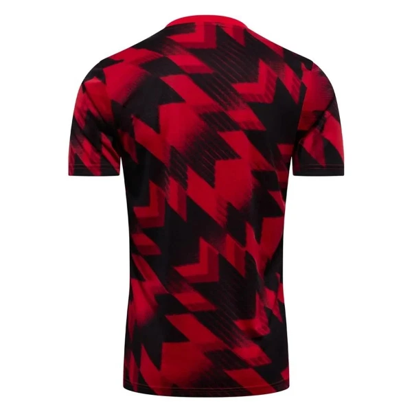 Günstige Manchester United Pre-Match Herrentrikot 2025/26 Kurzarm Rote