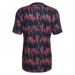 Günstige Manchester United Pre-Match Herrentrikot 2025/26 Kurzarm Schwarze