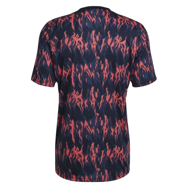 Günstige Manchester United Pre-Match Herrentrikot 2025/26 Kurzarm Schwarze