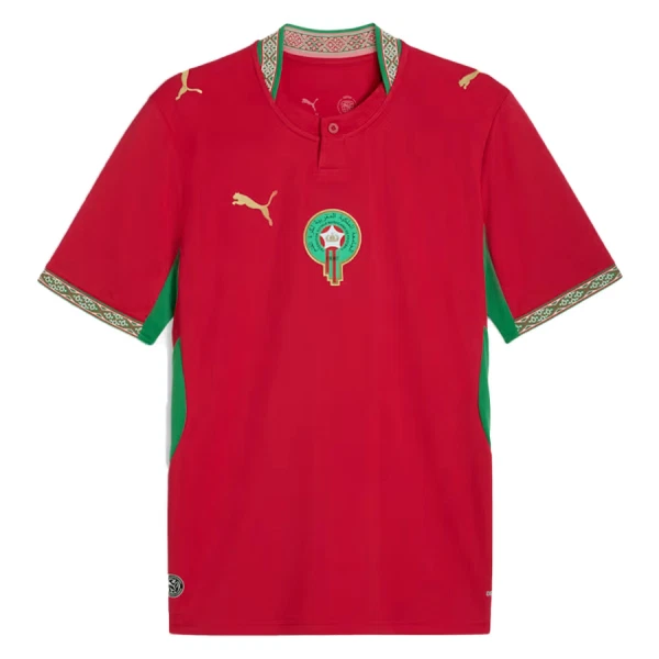 Günstige Marokko Herrentrikot Heim WM 2026 Kurzarm Günstige Marokko Herrentrikot Heim WM 2026 Kurzarm