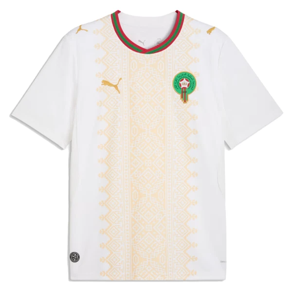 Günstige Marokko Kindertrikot Auswärts WM 2026 Kurzarm