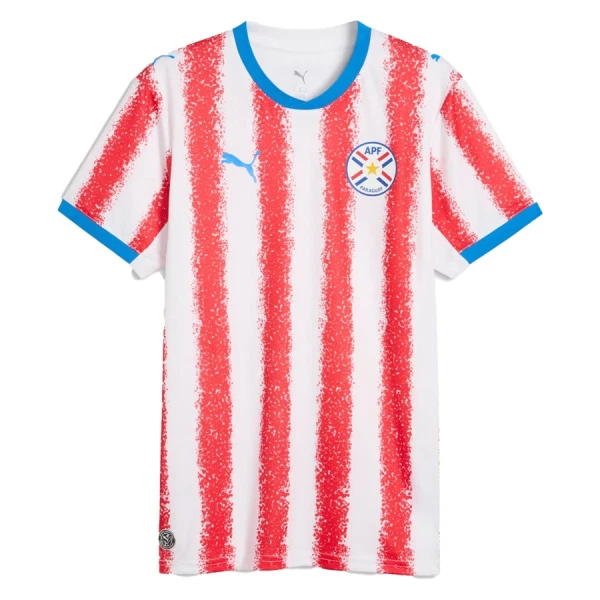 Günstige Paraguay Herrentrikot Heim WM 2026 Kurzarm Günstige Paraguay Herrentrikot Heim WM 2026 Kurzarm