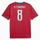 Günstige Portugal Bruno Fernandes 8 Herrentrikot Heim WM 2026 Kurzarm Günstige Portugal Bruno Fernandes 8 Herrentrikot Heim WM 2026 Kurzarm