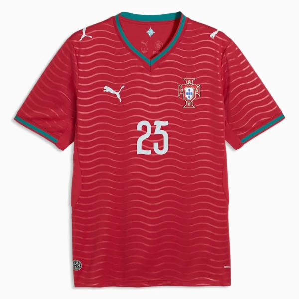Günstige Portugal Nuno Mendes 25 Herrentrikot Heim WM 2026 Kurzarm
