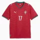 Günstige Portugal Rafael Leao 17 Herrentrikot Heim WM 2026 Kurzarm