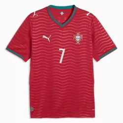 Günstige Portugal Ronaldo 7 Herrentrikot Heim WM 2026 Kurzarm
