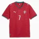 Günstige Portugal Ronaldo 7 Herrentrikot Heim WM 2026 Kurzarm