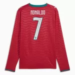 Günstige Portugal Ronaldo 7 Herrentrikot Heim WM 2026 Langarm