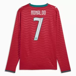Günstige Portugal Ronaldo 7 Herrentrikot Heim WM 2026 Langarm