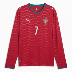 Günstige Portugal Ronaldo 7 Herrentrikot Heim WM 2026 Langarm