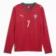 Günstige Portugal Ronaldo 7 Herrentrikot Heim WM 2026 Langarm