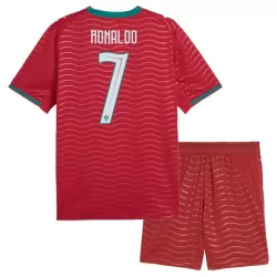 Günstige Portugal Ronaldo 7 Kindertrikot Heim WM 2026 Kurzarm