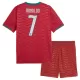Günstige Portugal Ronaldo 7 Kindertrikot Heim WM 2026 Kurzarm Günstige Portugal Ronaldo 7 Kindertrikot Heim WM 2026 Kurzarm
