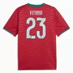 Günstige Portugal Vitinha 23 Herrentrikot Heim WM 2026 Kurzarm