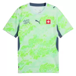 Günstige Schweiz Herrentrikot Auswärts WM 2026 Kurzarm
