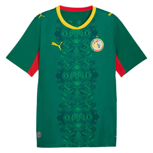 Günstige Senegal Herrentrikot Auswärts WM 2026 Kurzarm Günstige Senegal Herrentrikot Auswärts WM 2026 Kurzarm