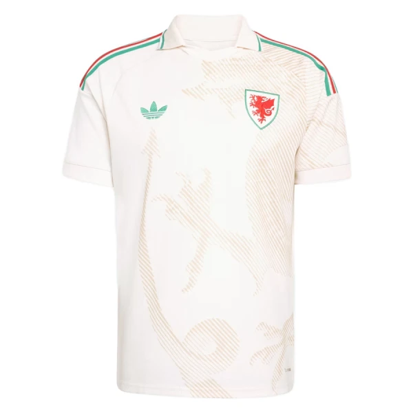 Günstige Wales Herrentrikot Auswärts WM 2026 Kurzarm