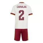 Günstige Spanien Carvajal 2 Kindertrikot Auswärts WM 2026 Kurzarm