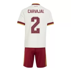Günstige Spanien Carvajal 2 Kindertrikot Auswärts WM 2026 Kurzarm