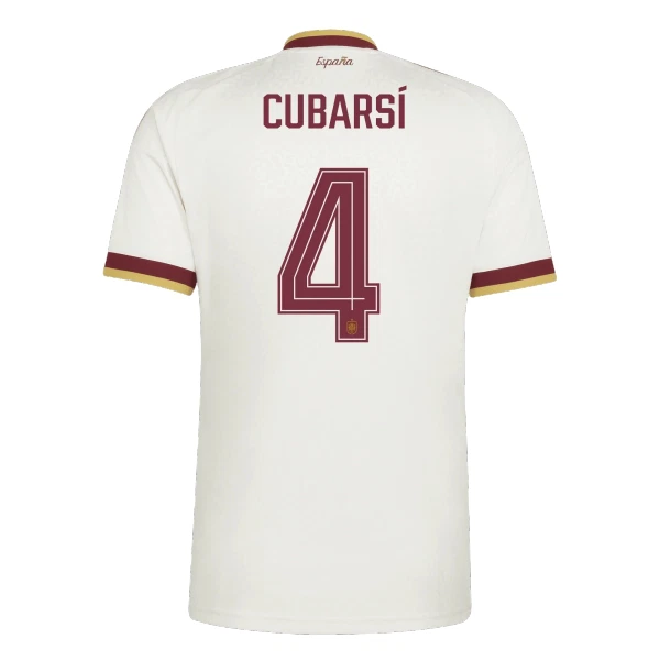 Günstige Spanien Cubarsi 4 Herrentrikot Auswärts WM 2026 Kurzarm Günstige Spanien Cubarsi 4 Herrentrikot Auswärts WM 2026 Kurzarm