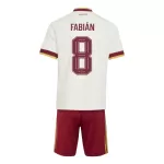 Günstige Spanien Fabian 8 Kindertrikot Auswärts WM 2026 Kurzarm
