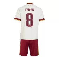 Günstige Spanien Fabian 8 Kindertrikot Auswärts WM 2026 Kurzarm