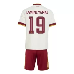 Günstige Spanien Lamine Yamal 19 Kindertrikot Auswärts WM 2026 Kurzarm