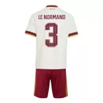 Günstige Spanien Le Normand 3 Kindertrikot Auswärts WM 2026 Kurzarm