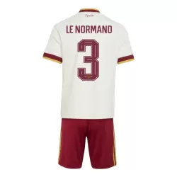 Günstige Spanien Le Normand 3 Kindertrikot Auswärts WM 2026 Kurzarm