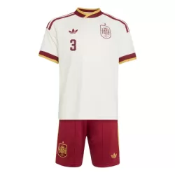 Günstige Spanien Le Normand 3 Kindertrikot Auswärts WM 2026 Kurzarm