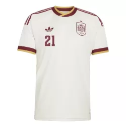 Günstige Spanien Oyarzabal 21 Herrentrikot Auswärts WM 2026 Kurzarm
