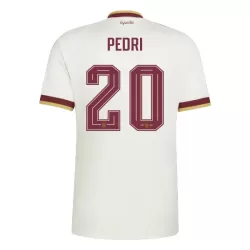 Günstige Spanien Pedri 20 Herrentrikot Auswärts WM 2026 Kurzarm