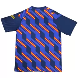 Günstige Spanien Pre-Match Herrentrikot WM 2026 Kurzarm