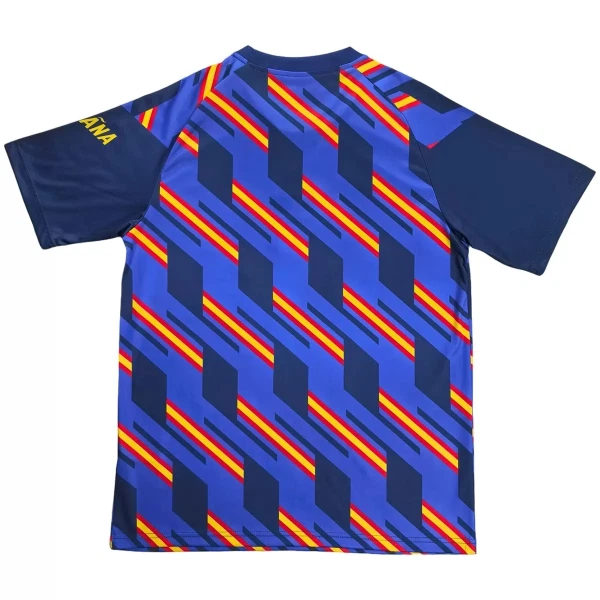 Günstige Spanien Pre-Match Herrentrikot WM 2026 Kurzarm