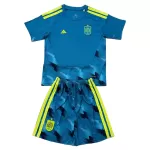 Günstige Spanien Torwart Kindertrikot WM 2026 Kurzarm