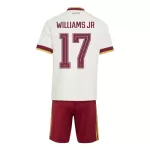Günstige Spanien Williams JR 17 Kindertrikot Auswärts WM 2026 Kurzarm