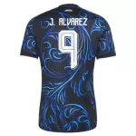 Günstige Argentinien J. Alvarez 9 Herrentrikot Auswärts WM 2026 Kurzarm
