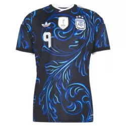Günstige Argentinien J. Alvarez 9 Kindertrikot Auswärts WM 2026 Kurzarm