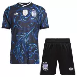 Günstige Argentinien Kindertrikot Auswärts WM 2026 Kurzarm