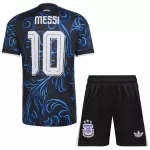 Günstige Argentinien Messi 10 Kindertrikot Auswärts WM 2026 Kurzarm