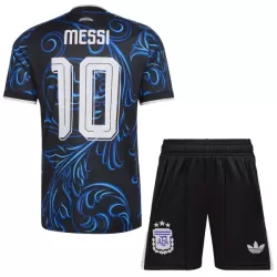 Günstige Argentinien Messi 10 Kindertrikot Auswärts WM 2026 Kurzarm