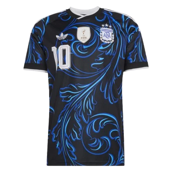 Günstige Argentinien Messi 10 Kindertrikot Auswärts WM 2026 Kurzarm