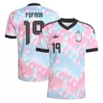 Günstige Belgien Fofana 19 Herrentrikot Auswärts WM 2026 Kurzarm